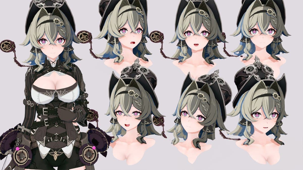 维尔薇小姐角色配布（card release）