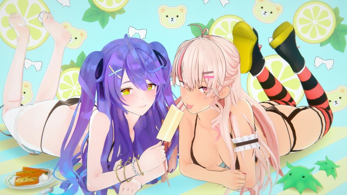 [CC配布]にじIF:姉宮こころ、魔使さん