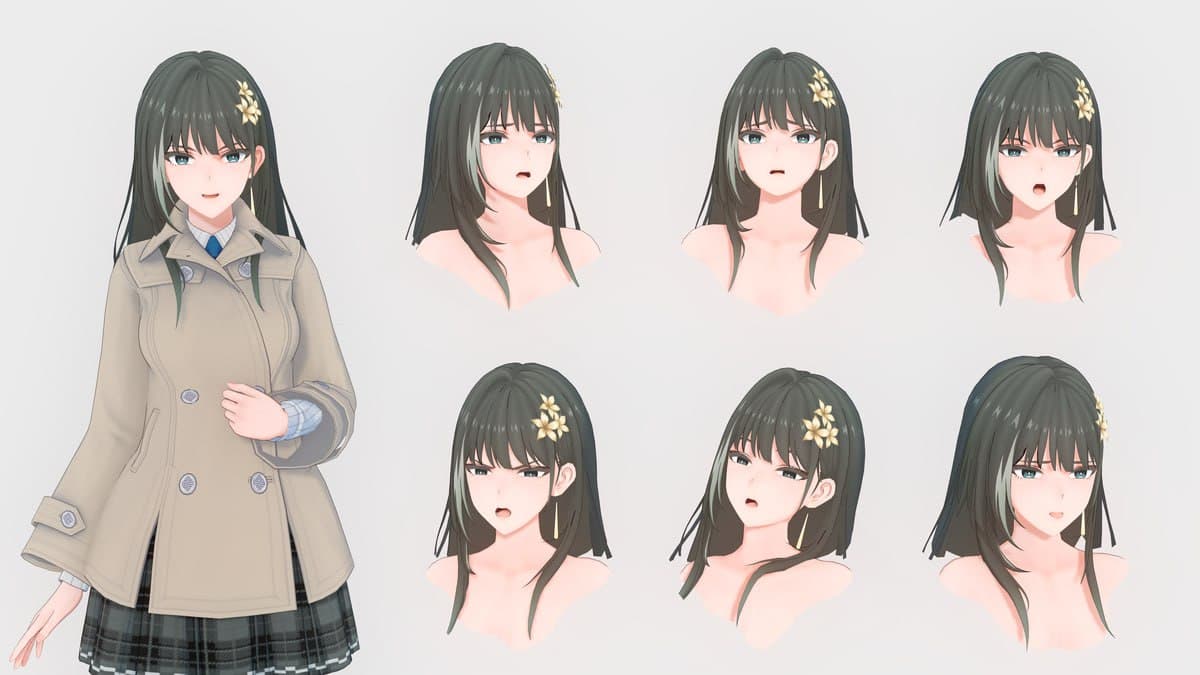 【鸣潮】＿白芷＿Koikatsu＿HEAD　MOD
