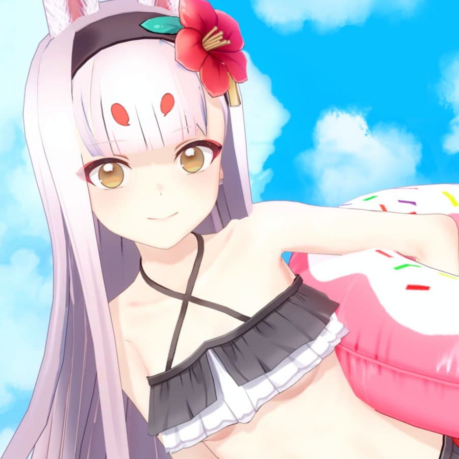 1月③ 岛风(水着) /Shimakaze /島風