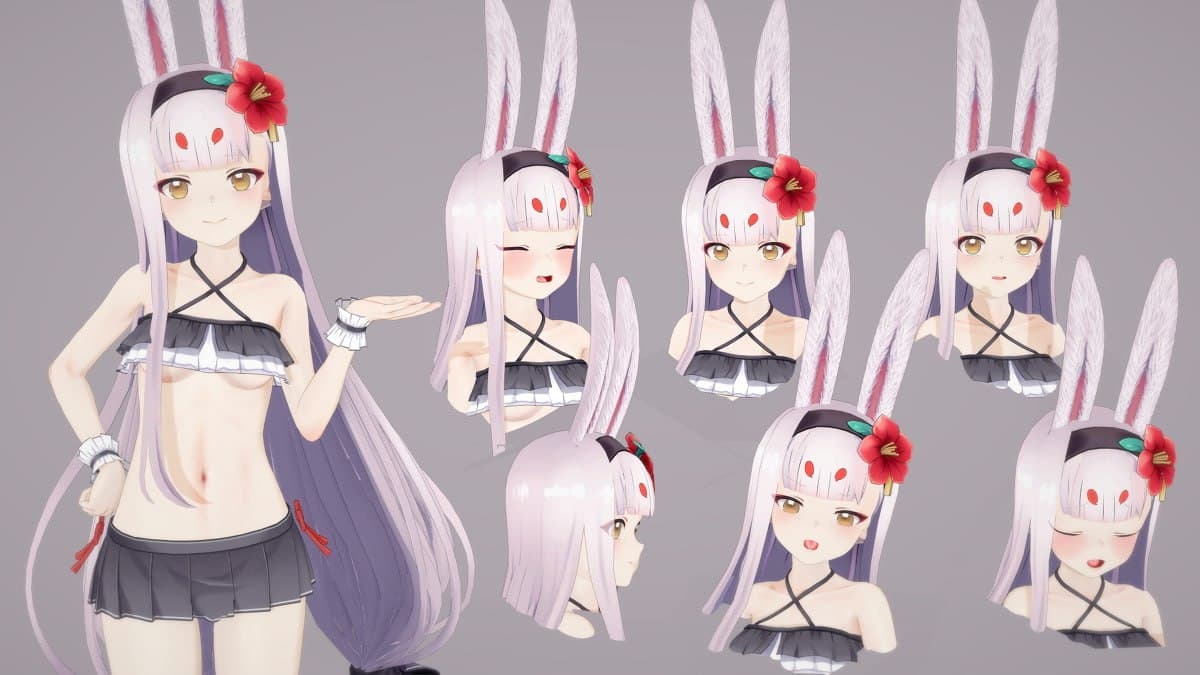 1月③ 岛风(水着) /Shimakaze /島風