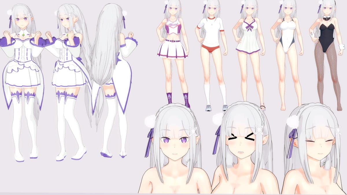 配布 Re:ゼロから始める異世界生活 リゼロ エミリア card