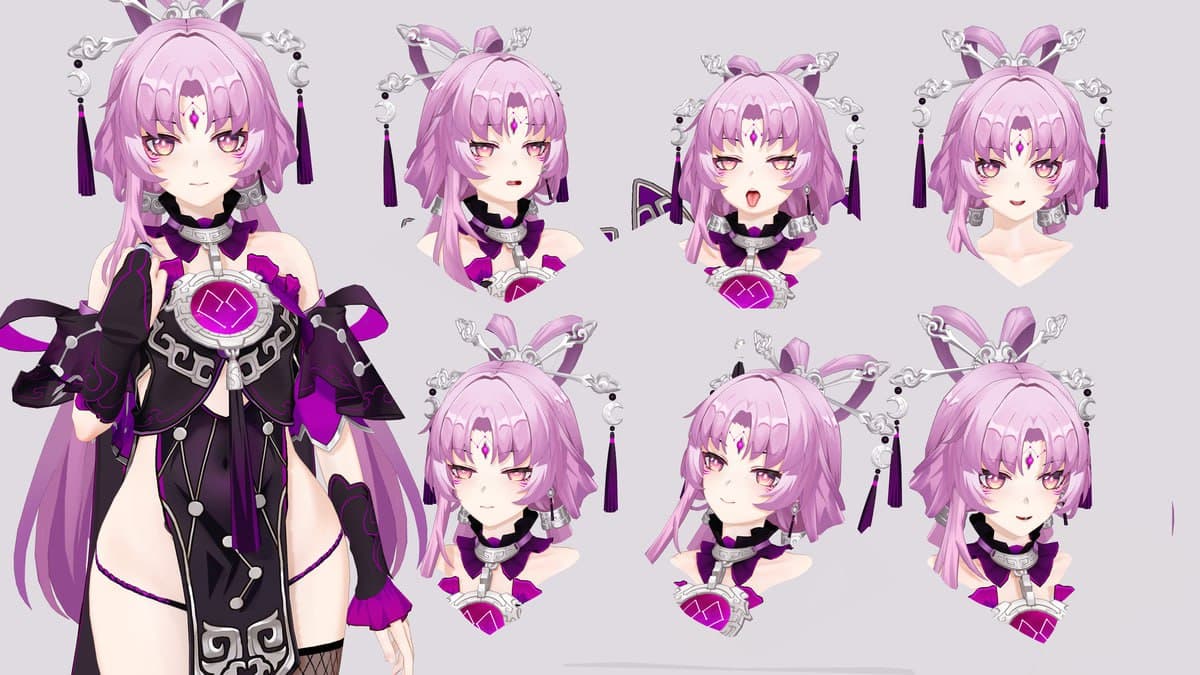 【キャラ】符玄 Fuxuan（Dark）