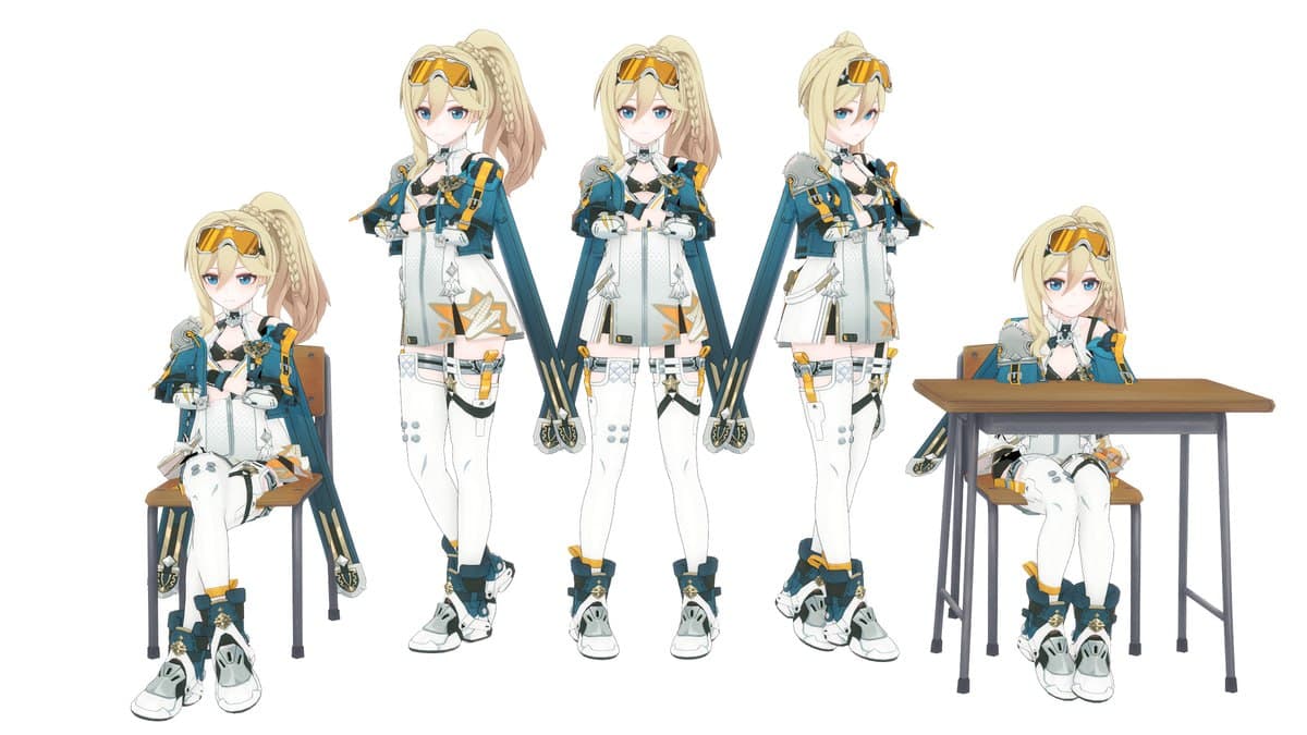 【キャラ配布】幽兰黛尔_火星Ver【崩坏3rd】