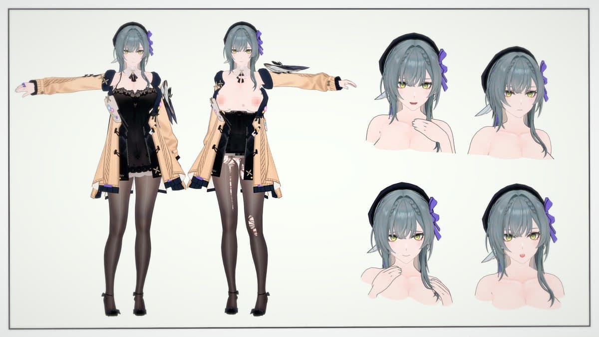 [キャラ配布] [Headmod] 深空之眼 苍鹭·托特 2.0