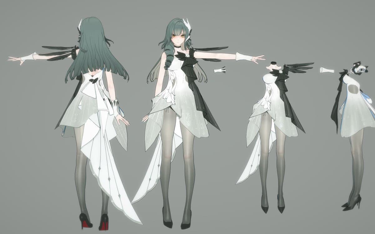 苍鹭 托特 常服