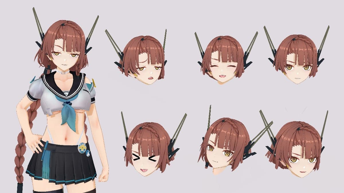 thoru headmod & hairmod