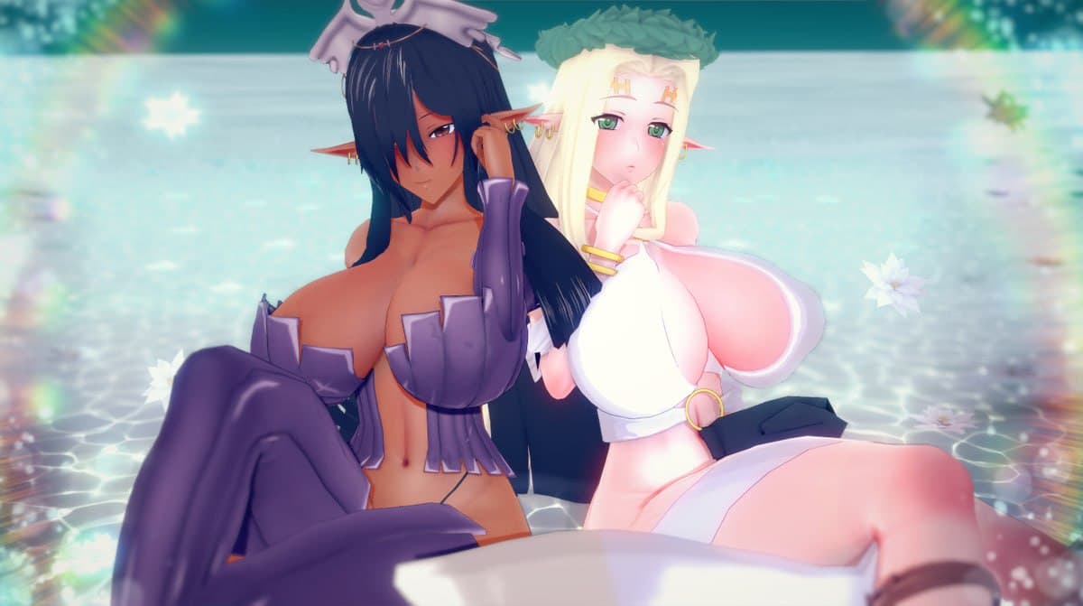 Celestine and Olga (Card)