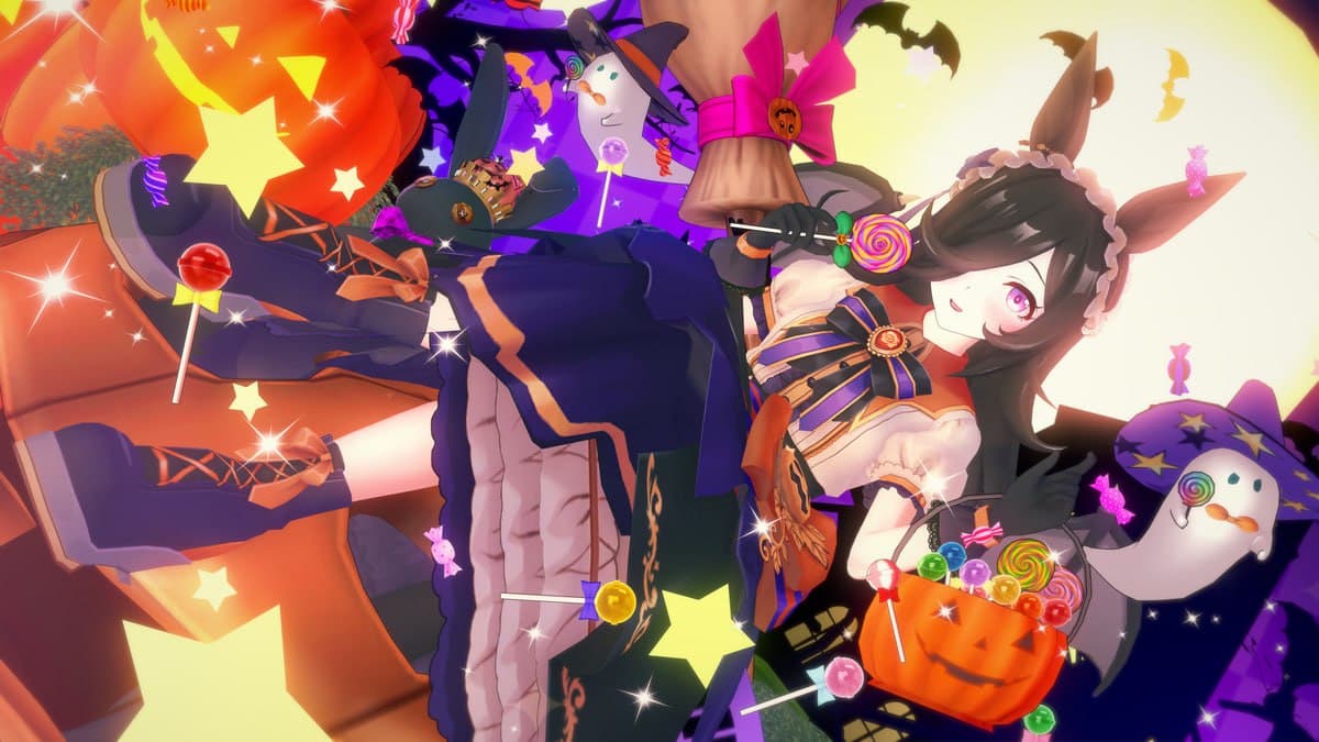 【キャラ配布】🎃ライスシャワー  HappyHalloween👻