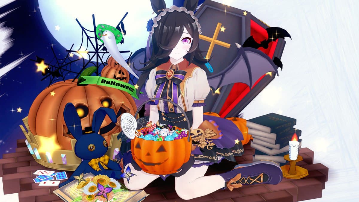 【キャラ配布】🎃ライスシャワー  HappyHalloween👻