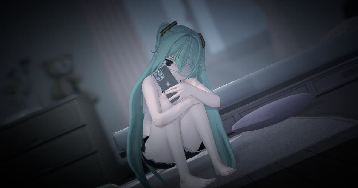 [Chara] 初音ミク (モニタリング)