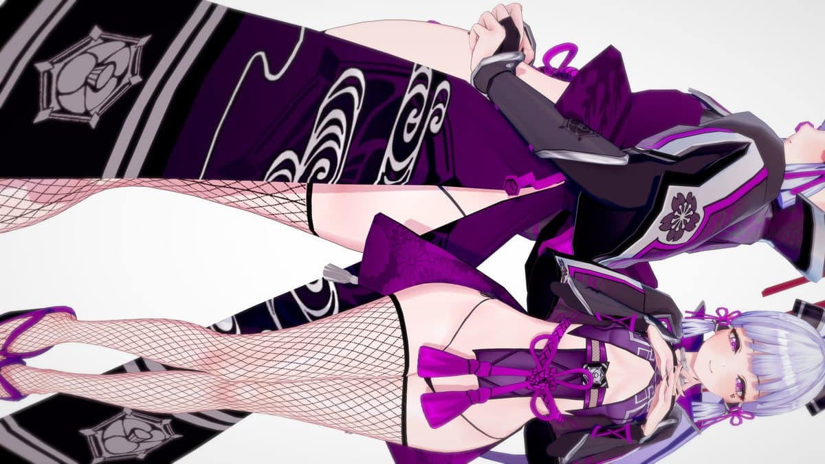 【キャラ】黑神里绫华 Ayaka（Black）