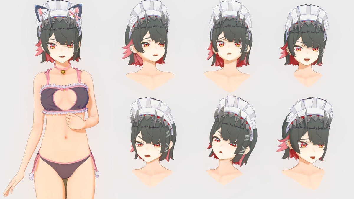 【ZZZ】＿鲨鱼妹＿Koikatsu＿HEAD　MOD