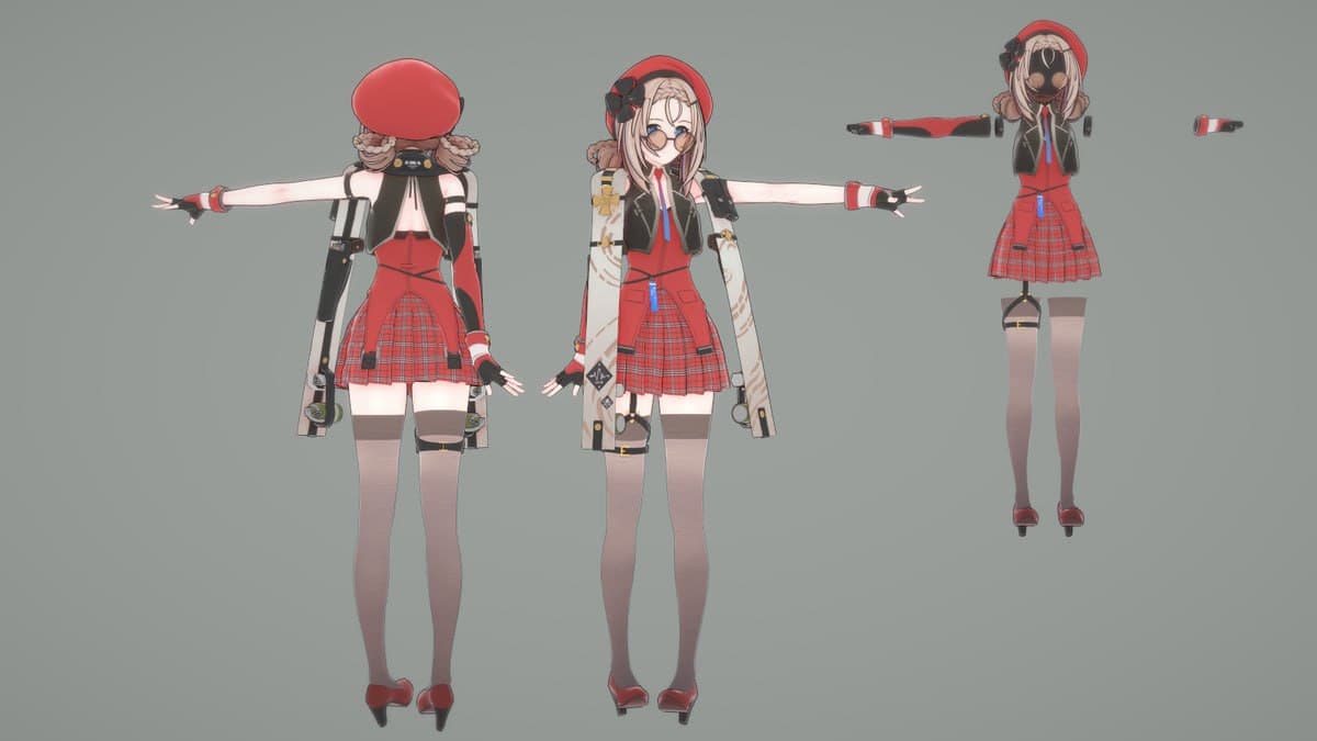 【キャラ配布】 Peri (MP5)