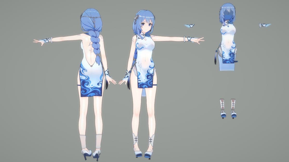 【キャラ配布】Poseidon 【The Drizzles】