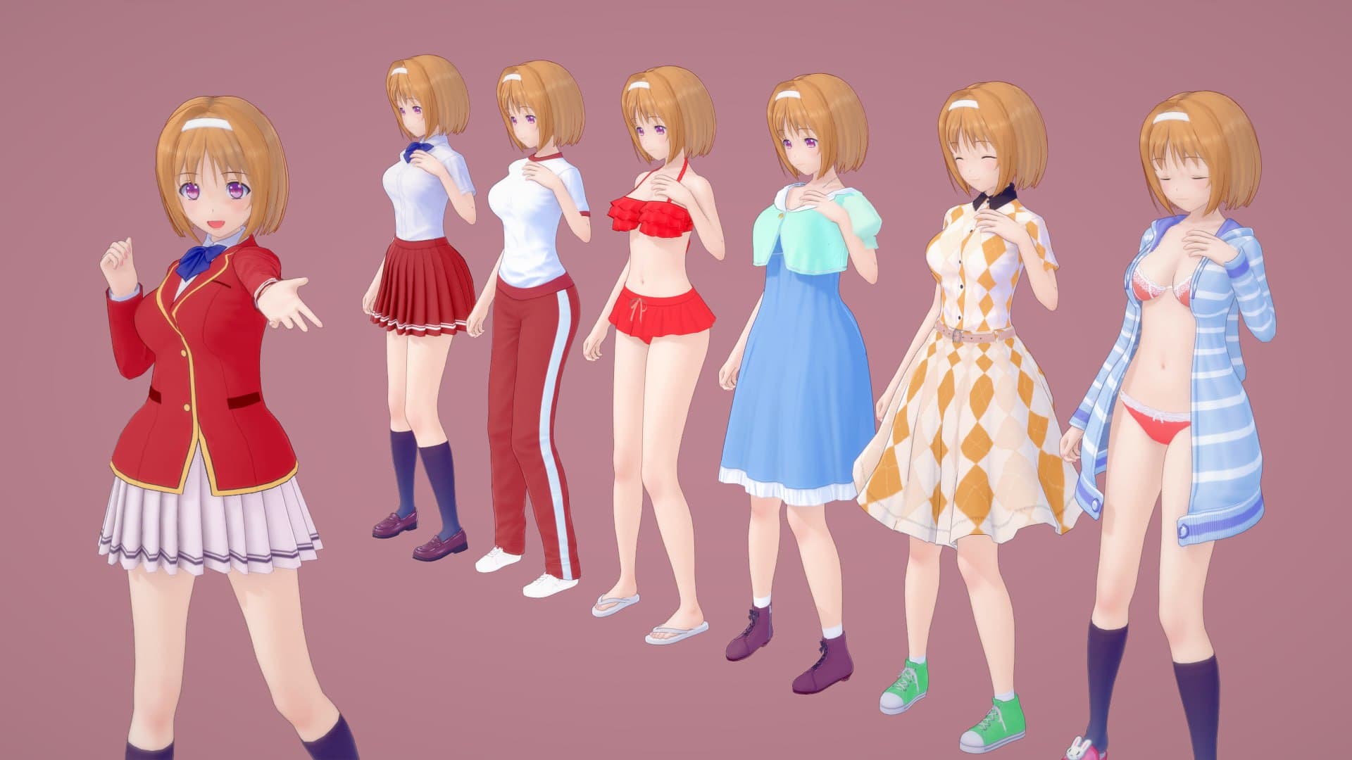 コイカツCC配布　よう実より櫛田桔梗と堀北鈴音