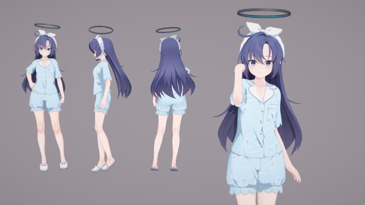 1月① 优香(Pajama)/早瀬ユウカ(パジャマ)/Yuuka