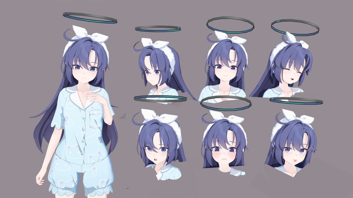 1月① 优香(Pajama)/早瀬ユウカ(パジャマ)/Yuuka