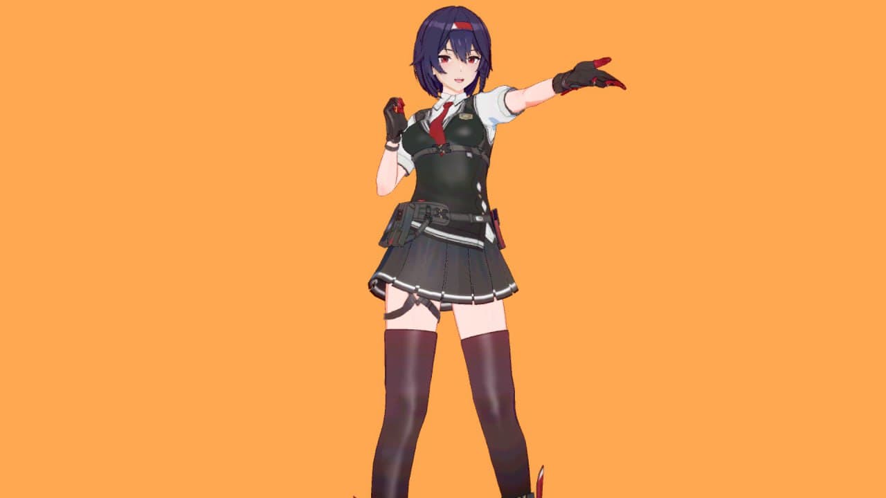 绯染·丰前坊天狗-警备少女