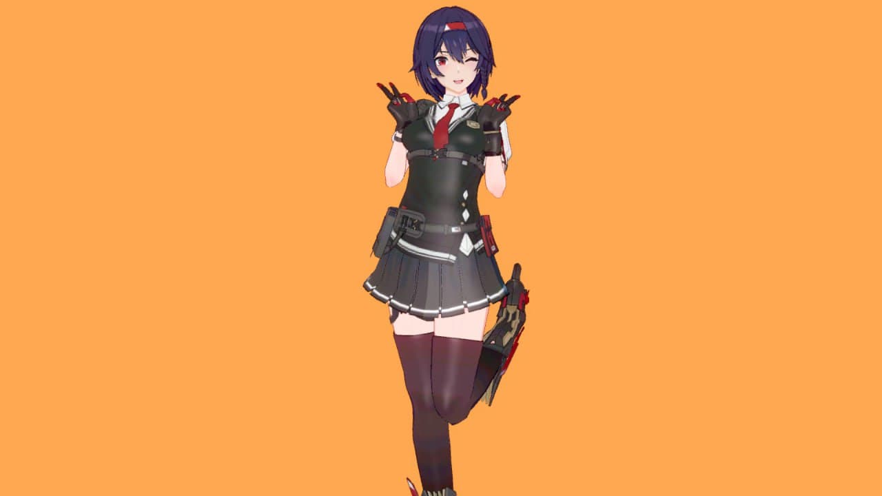 绯染·丰前坊天狗-警备少女