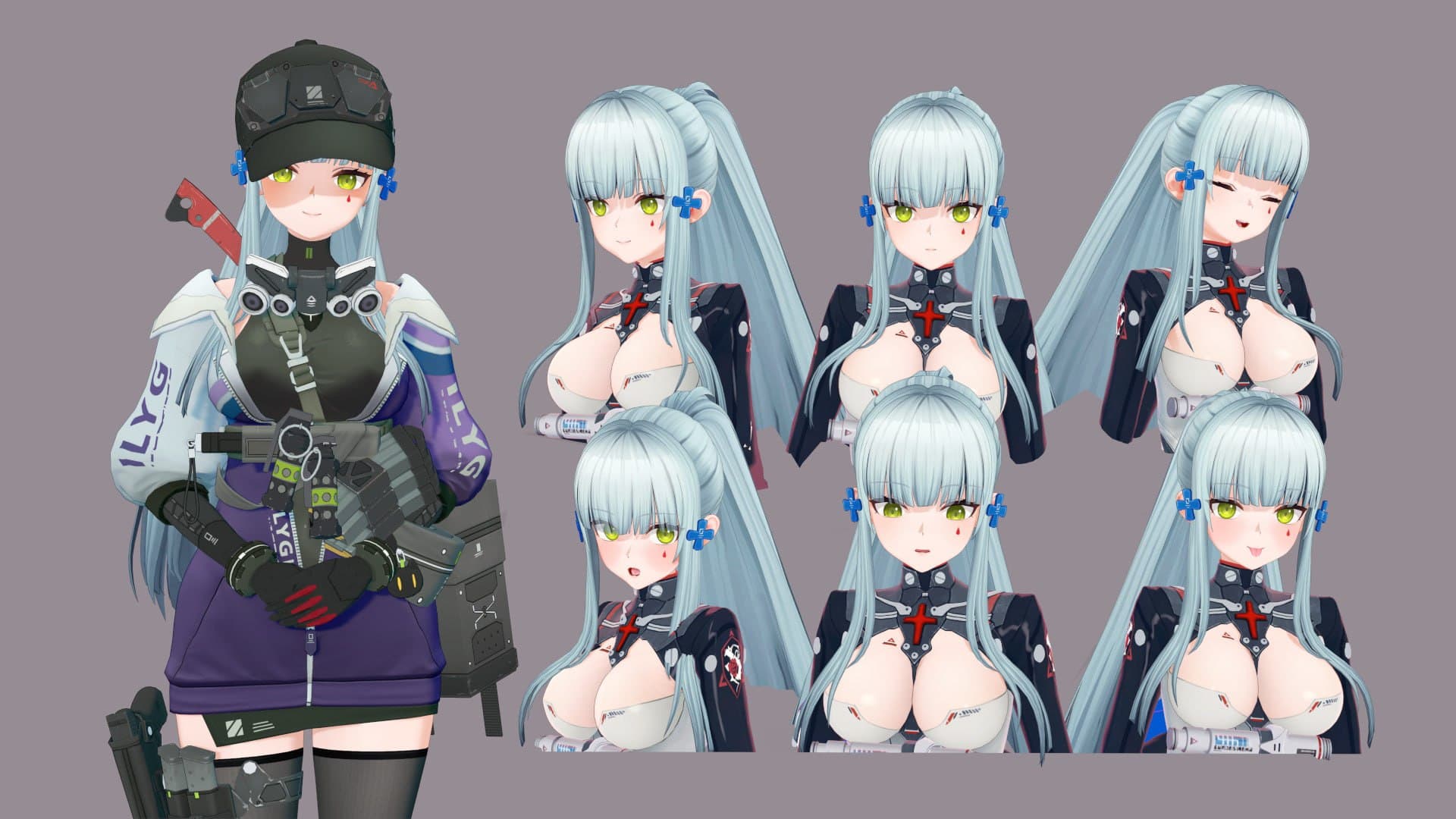 1月② 可露凯/Clukay/HK416