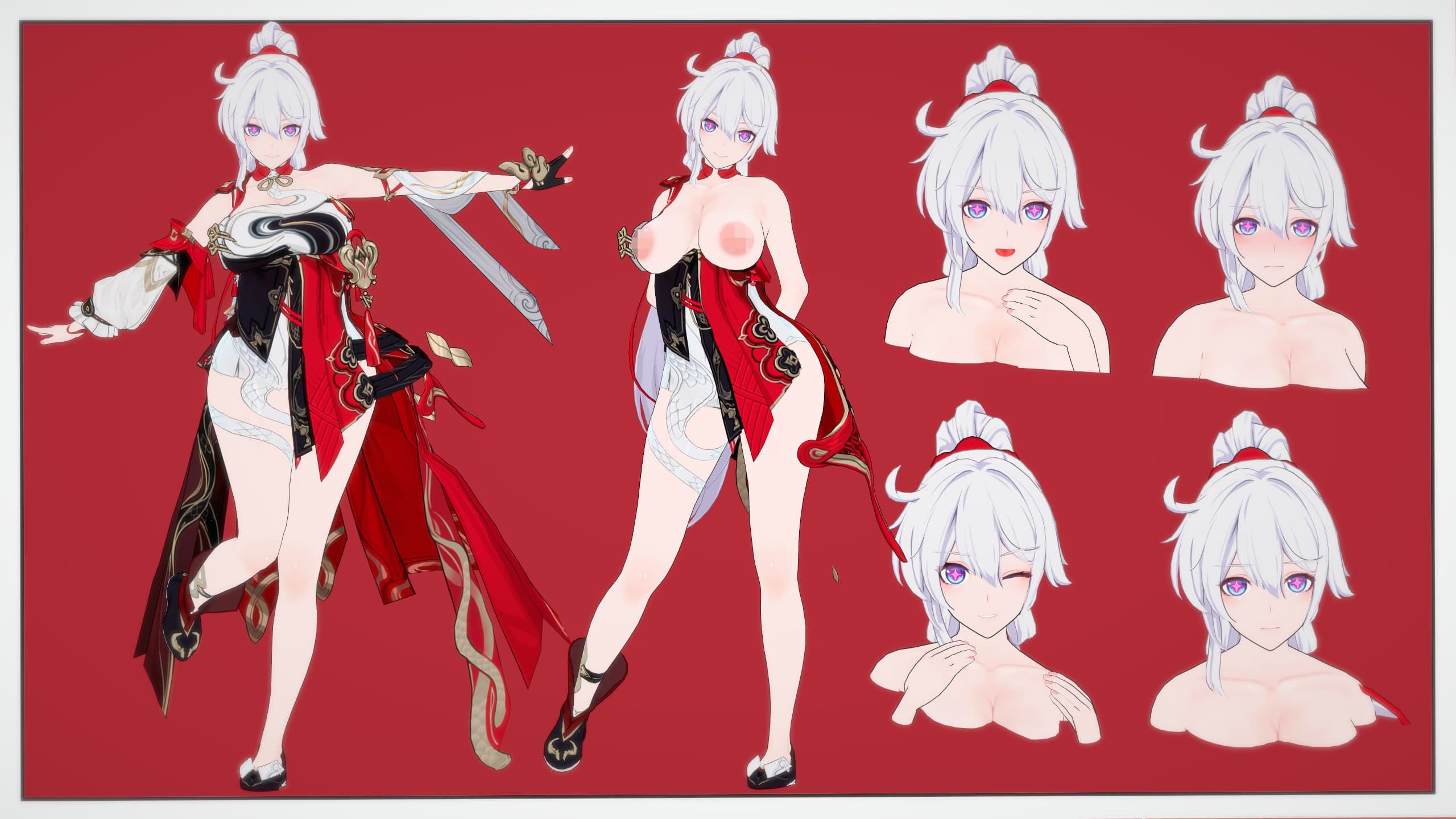 [キャラ配布][Headmod]崩坏3rd 琪亚娜·咚！炽愿吉星