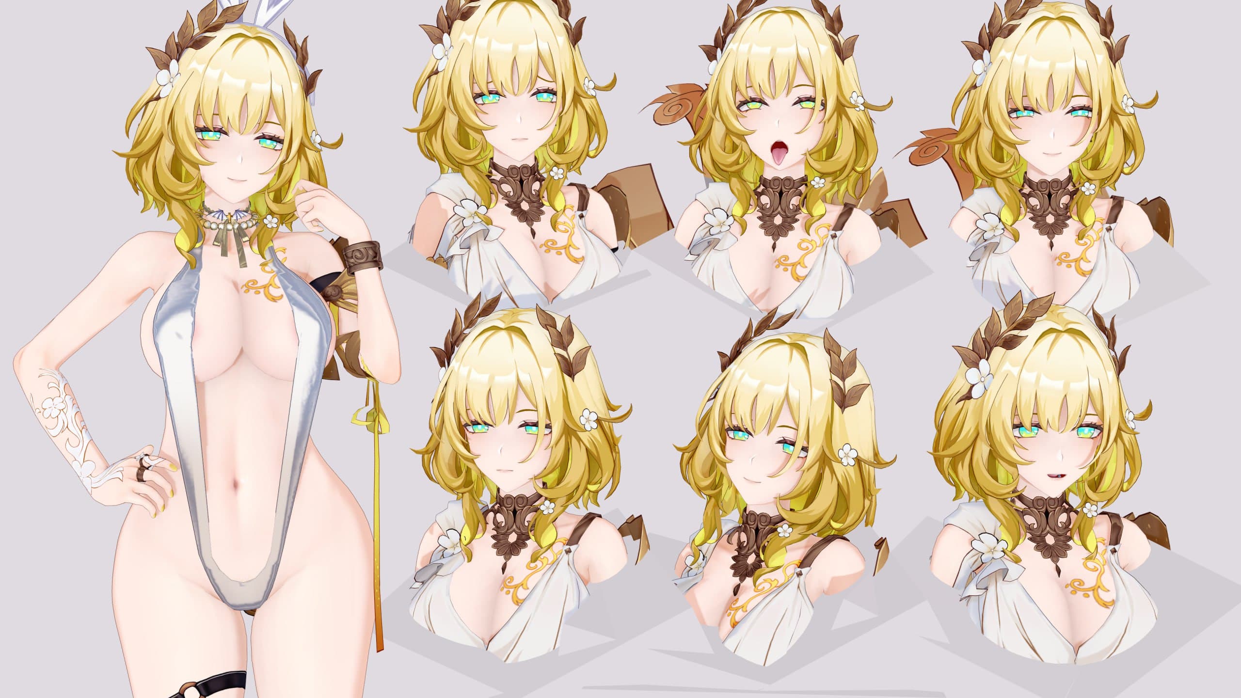 【キャラ】アグライア 阿格莱雅 Aglaea