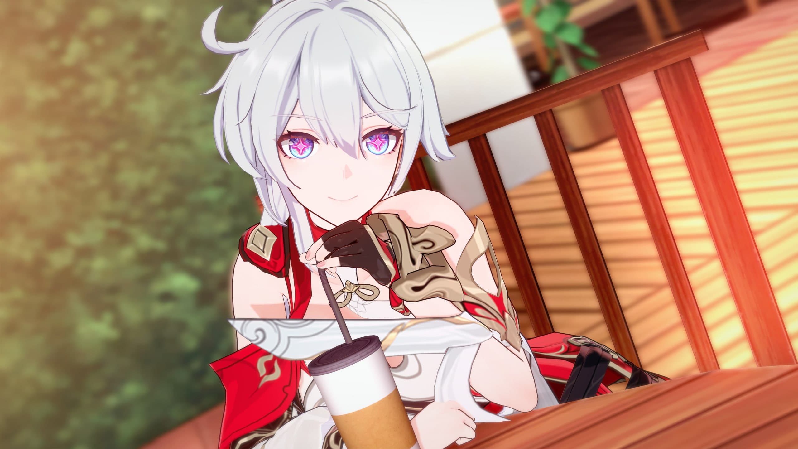 【キャラ配布】キアナ　ドン！烈火の願い星 Re texture