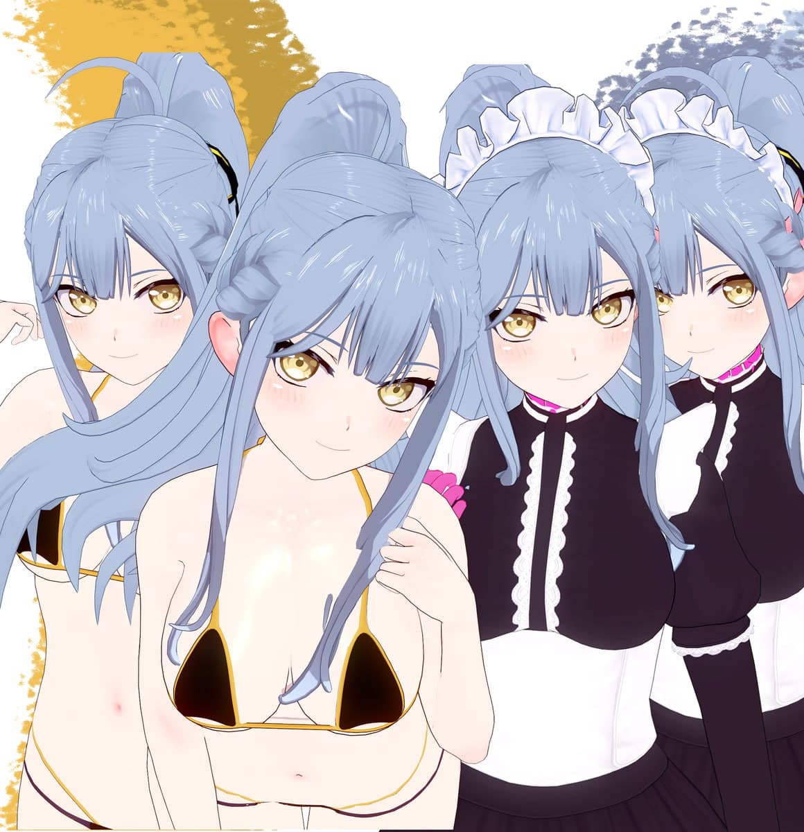 【衣装配布】豊川祥子马尾版