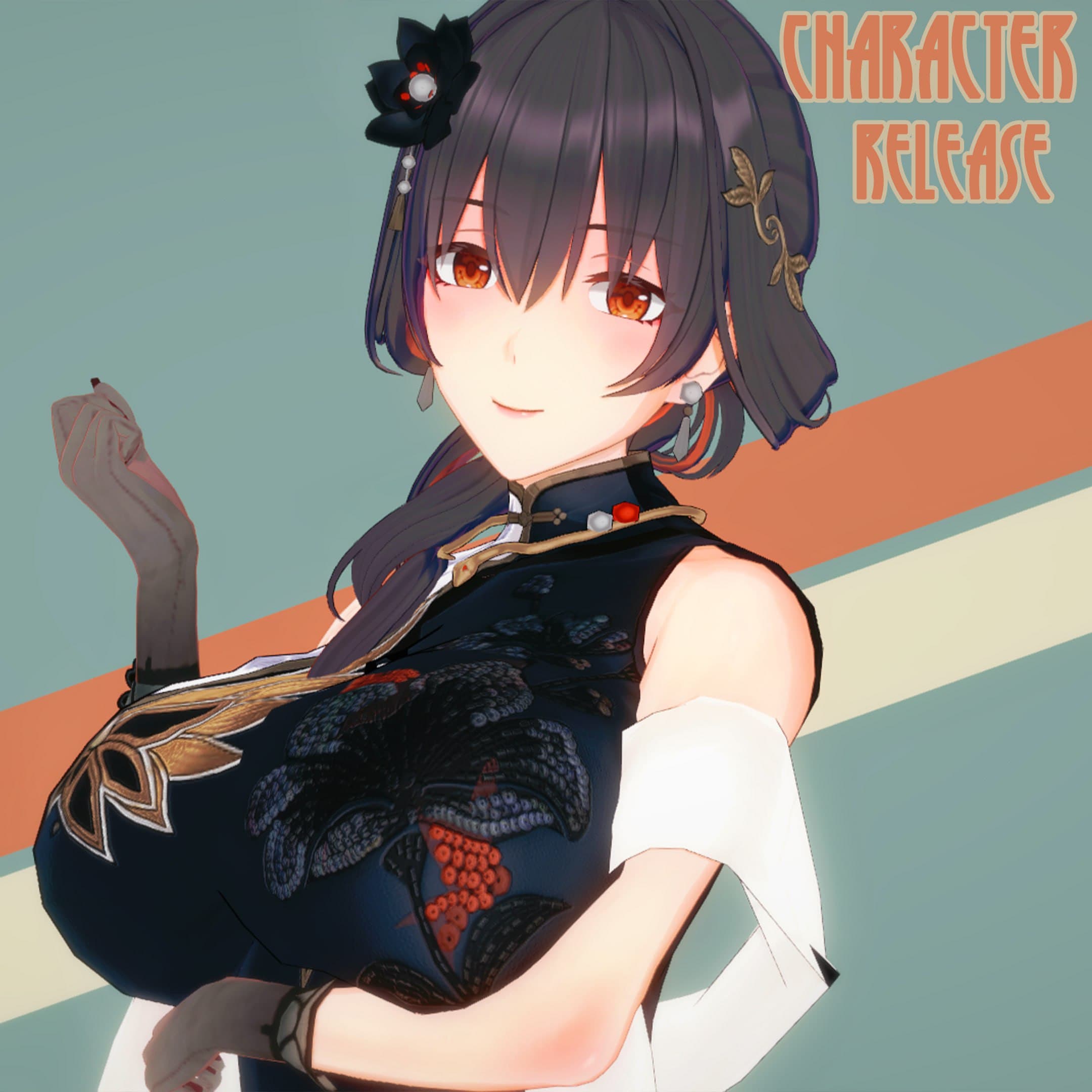 [キャラ配布] [Headmod] 深空之眼 陵光 · 试春衣