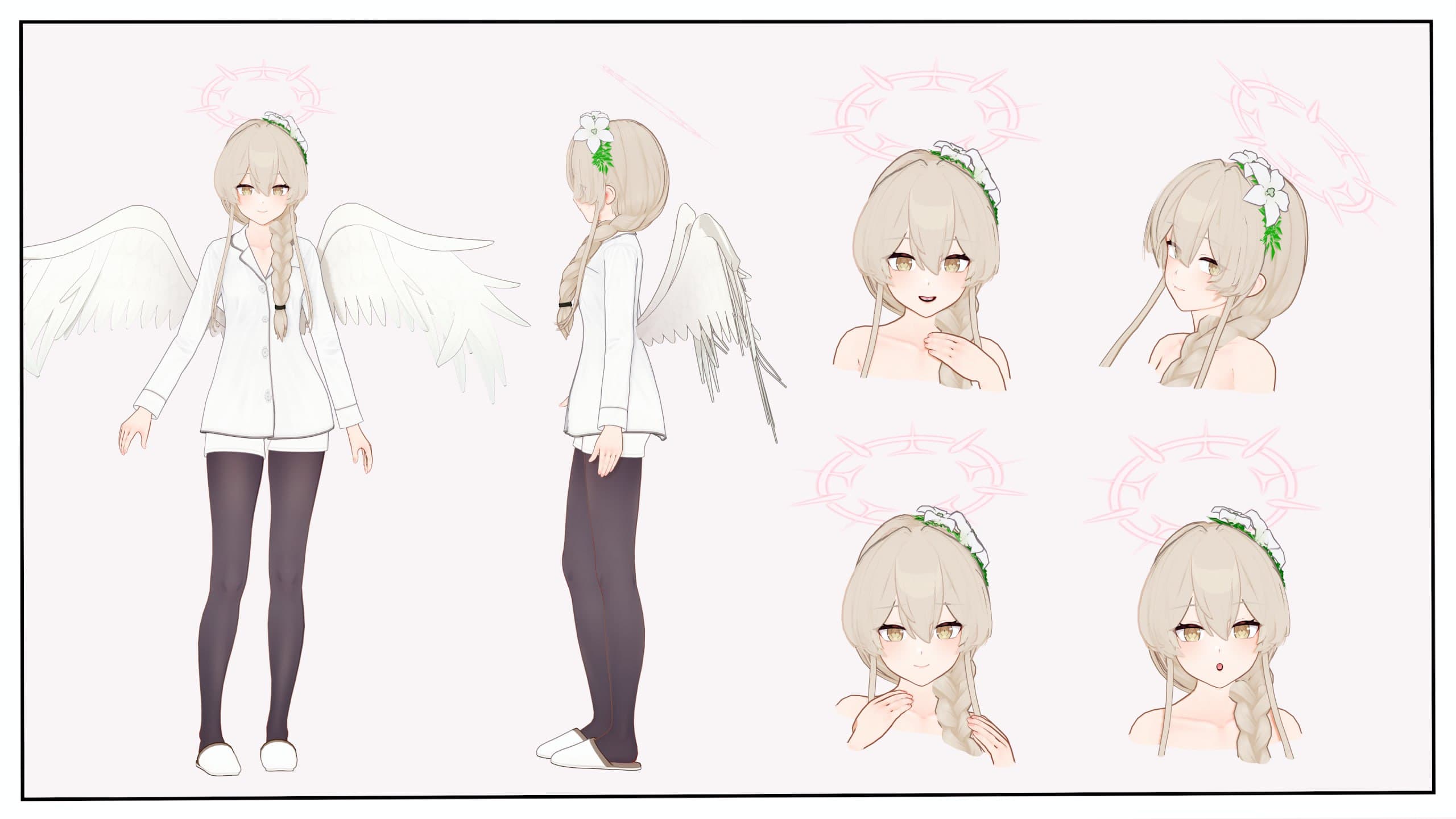 【キャラ配布】桐藤ナギサ