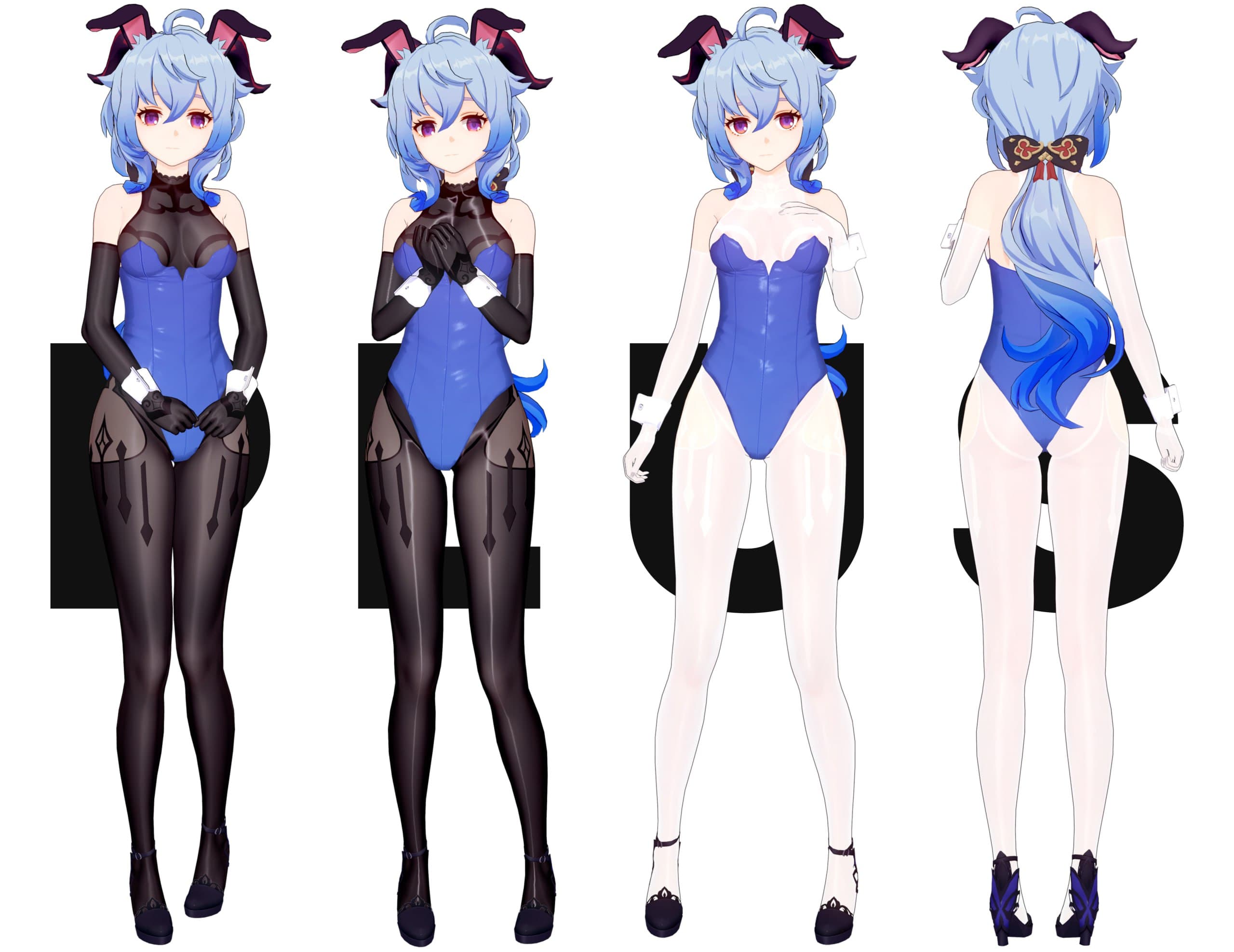 「Koikatsu」另一款甘雨的连体衣