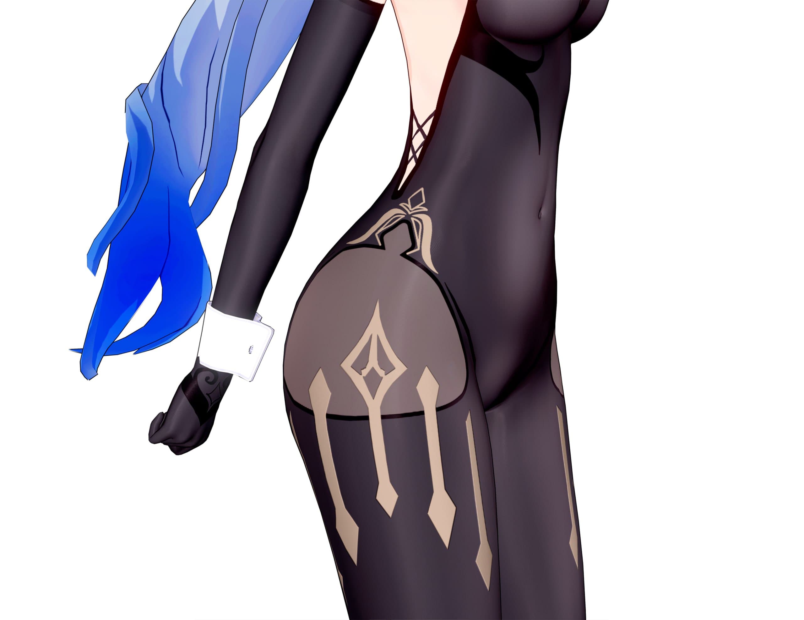 「Koikatsu」另一款甘雨的连体衣