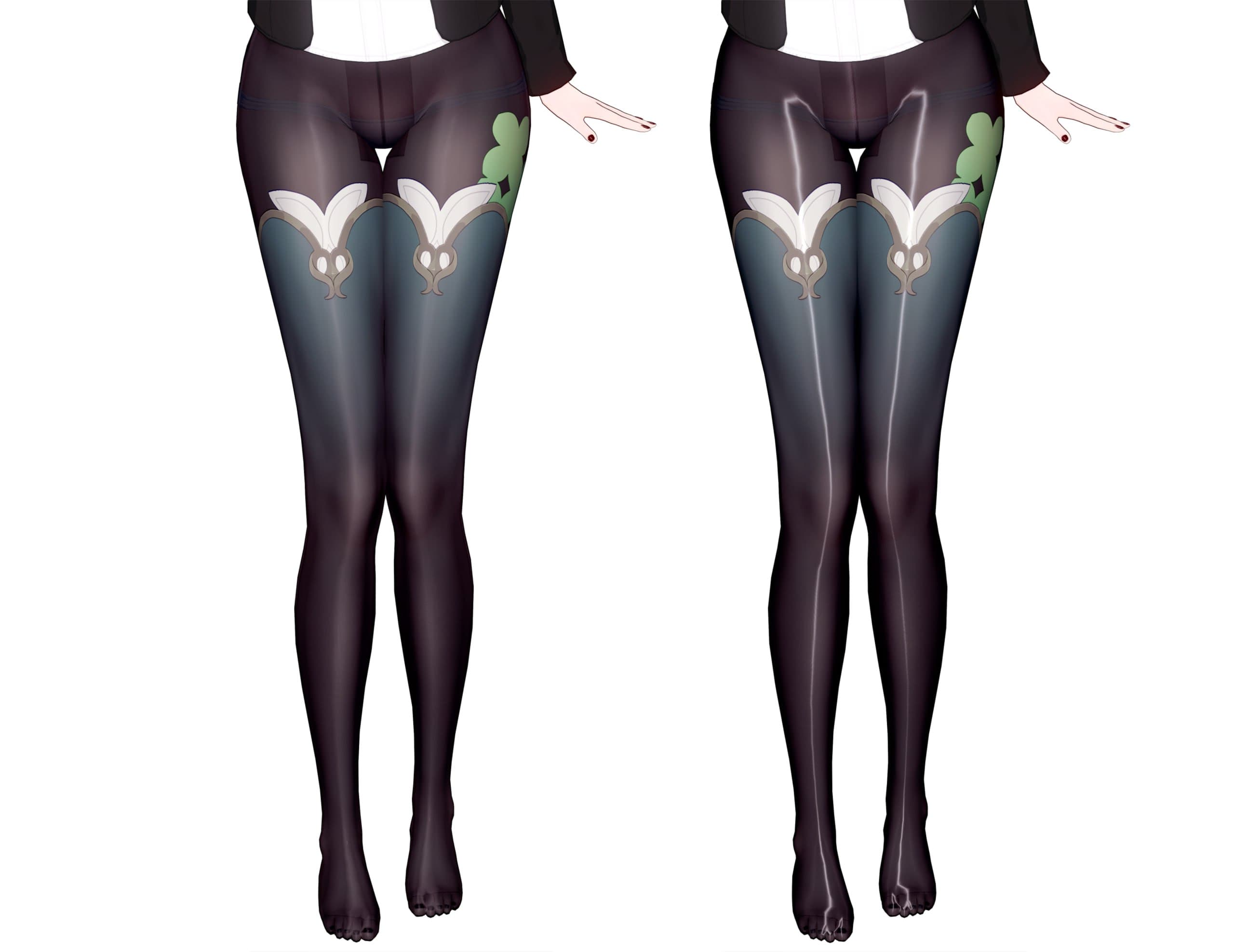 「Koikatsu」流萤袜子但连裤袜