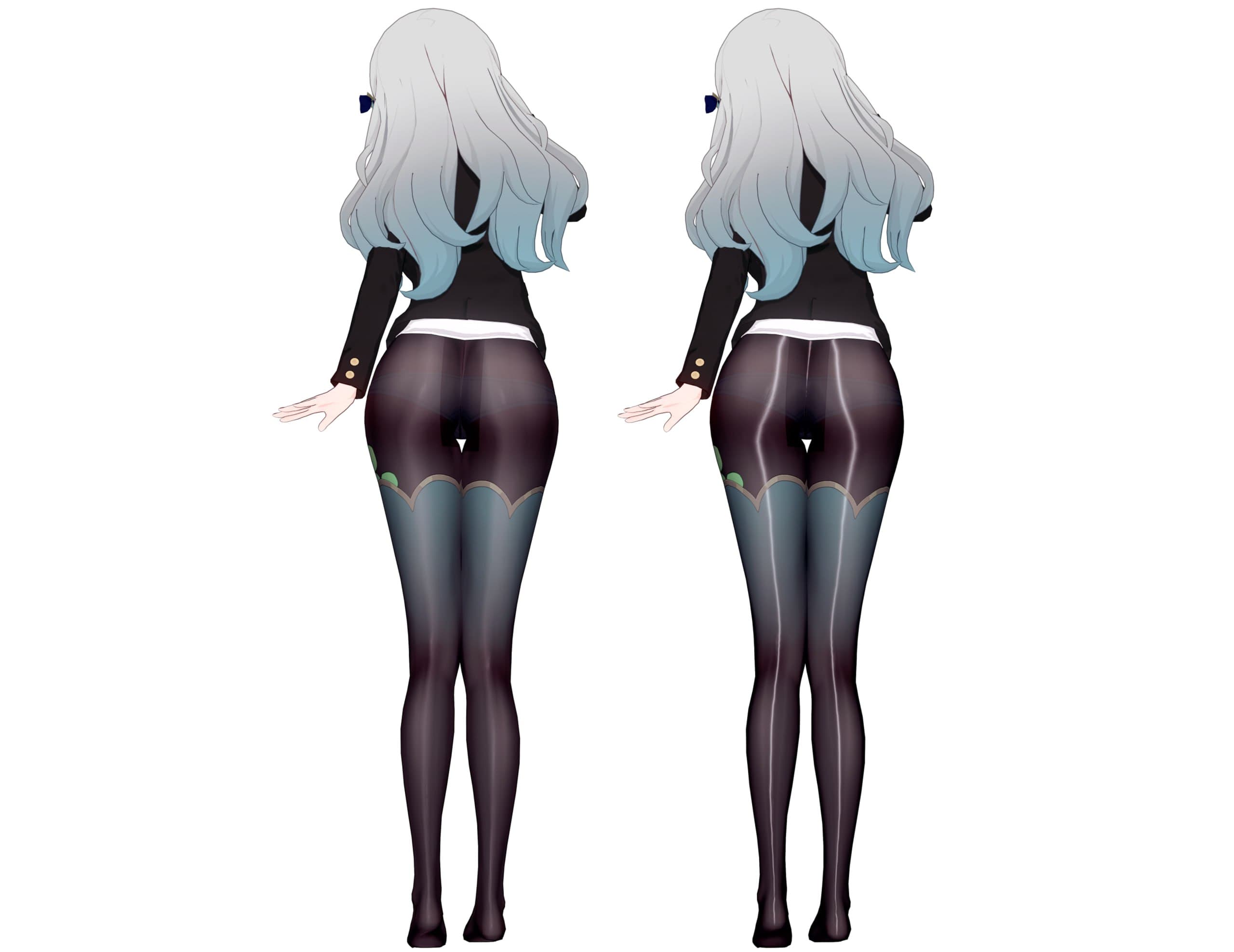 「Koikatsu」流萤袜子但连裤袜