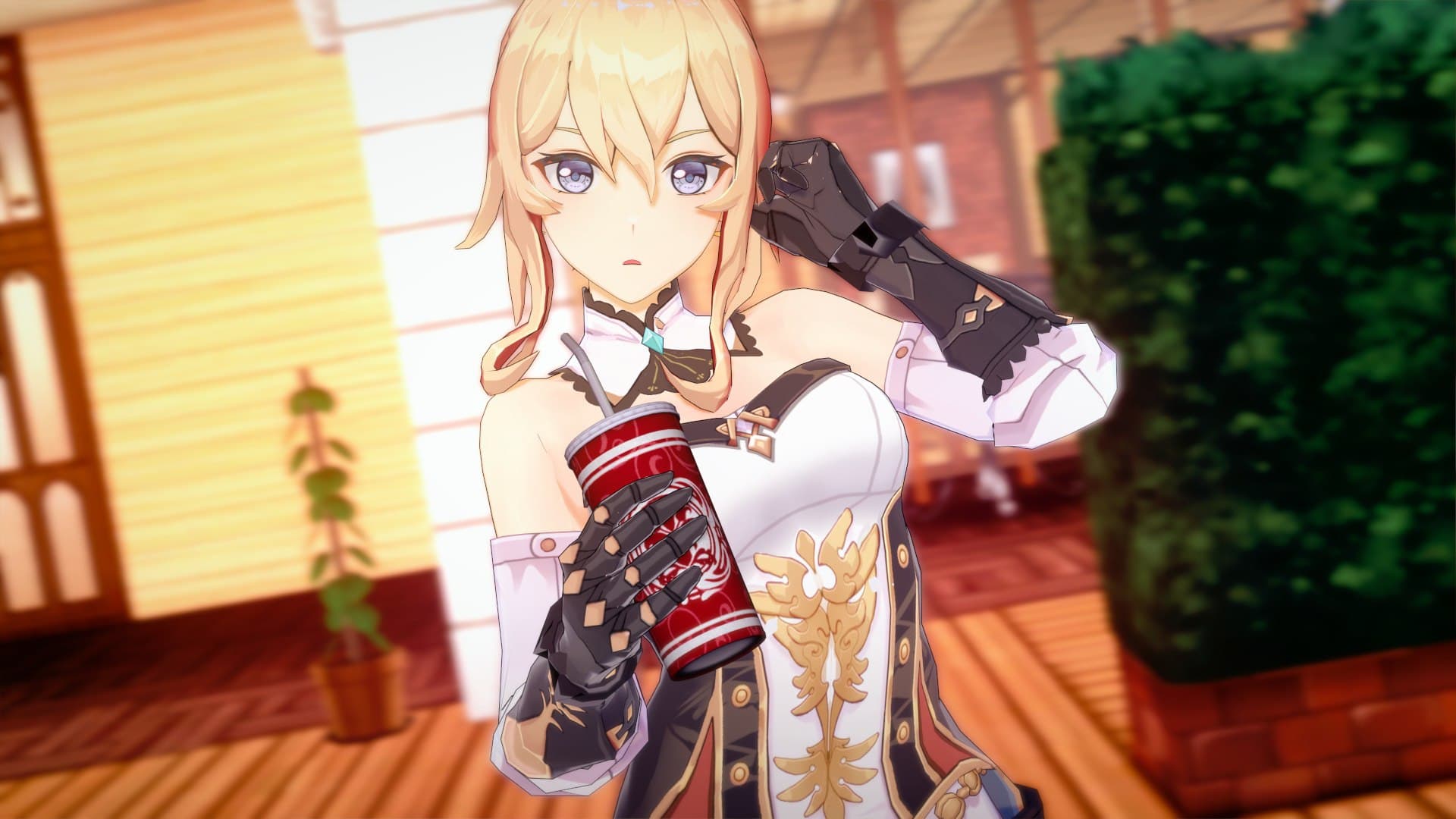 重绘贴图 原神琴-海风之梦