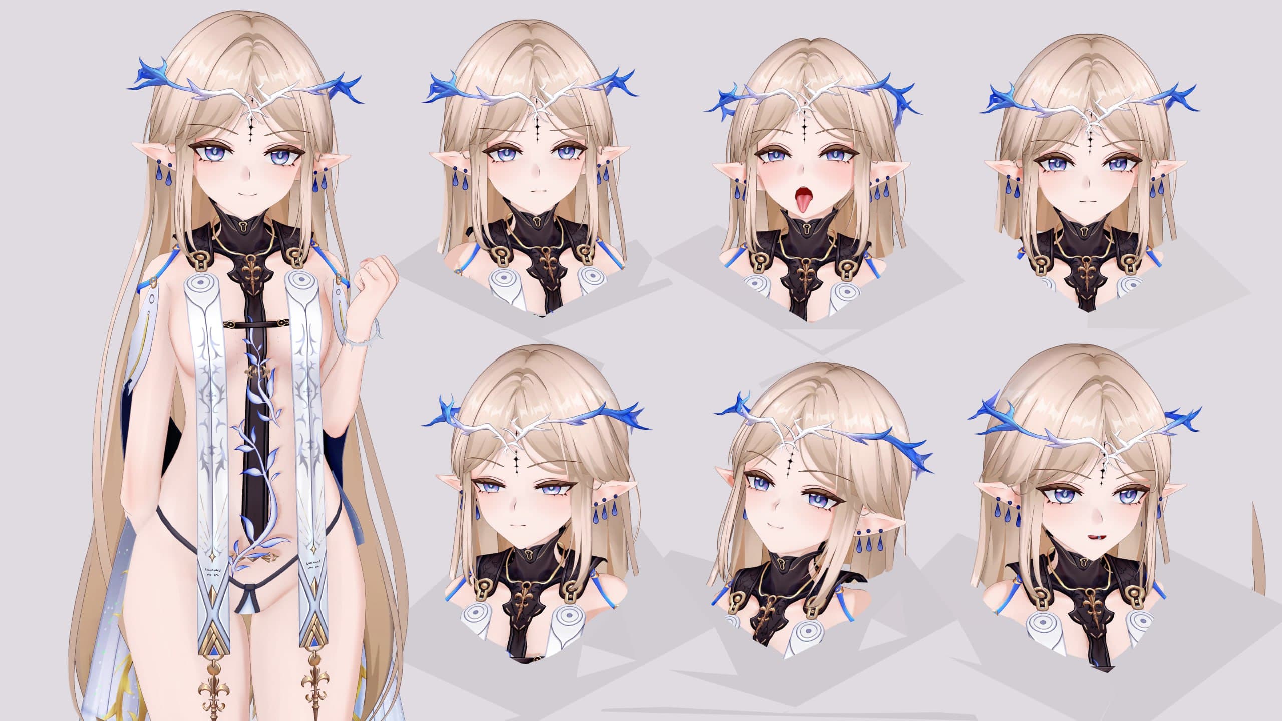 【キャラ配布】卡提希娅 カルテジア Cartethyia