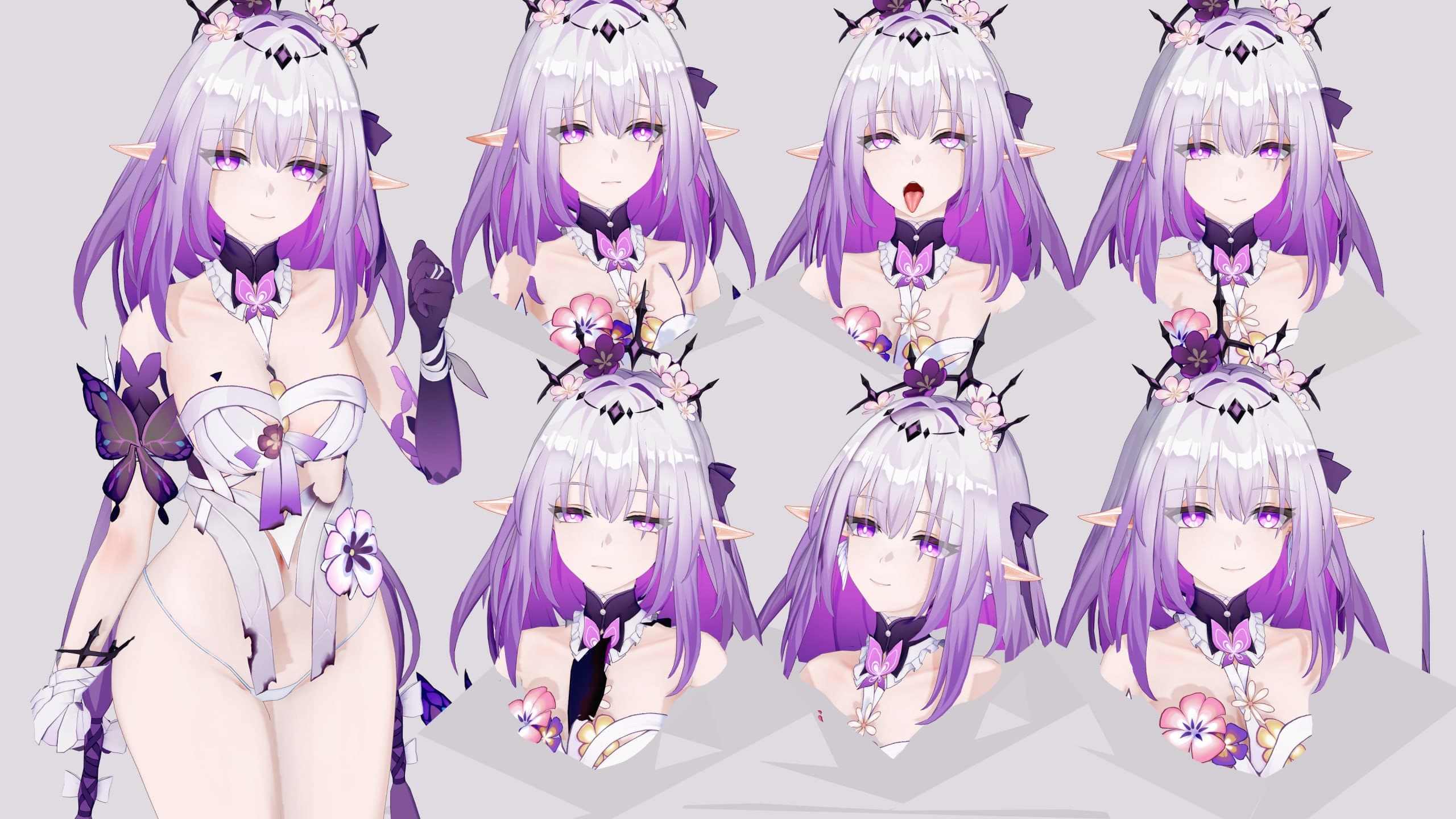 【キャラ】遐蝶 キャストリス Castorice