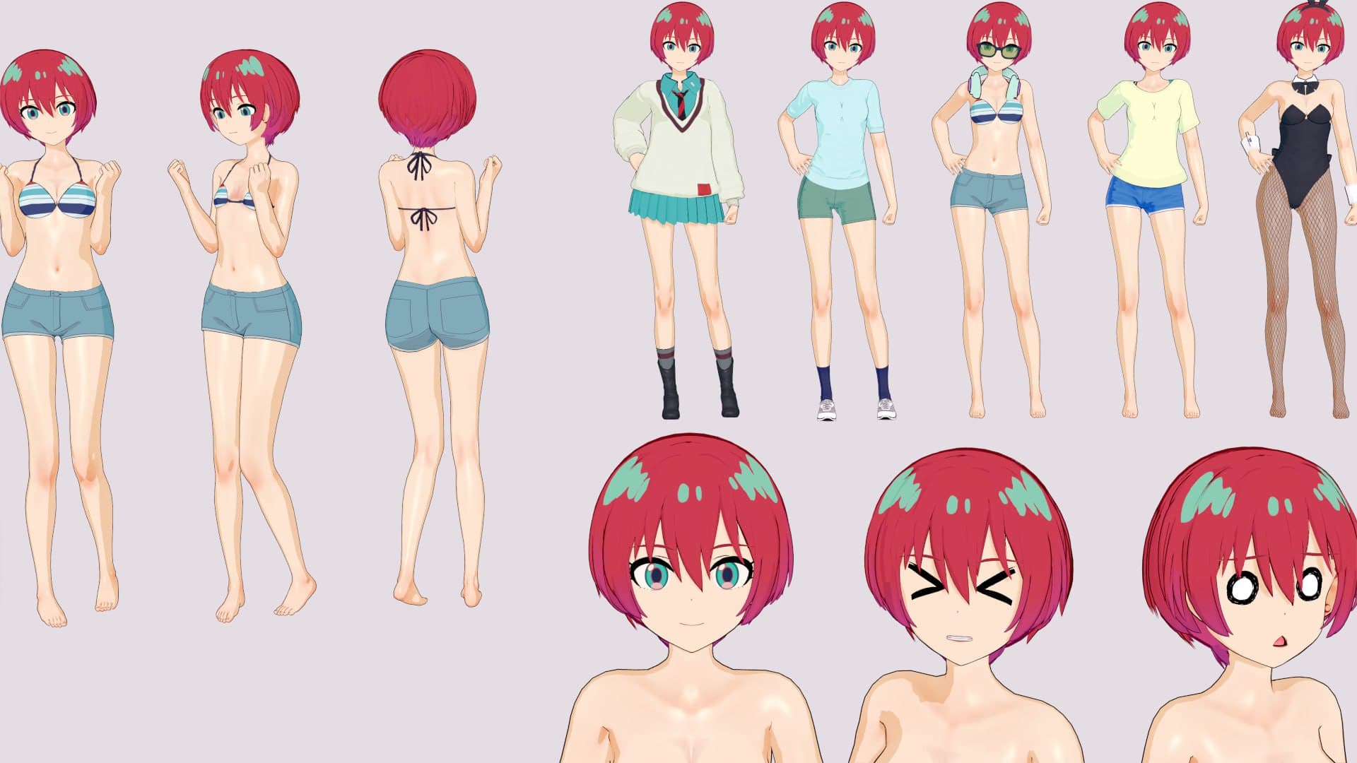 マチュ　アマテ・ユズリハ 水着ver card