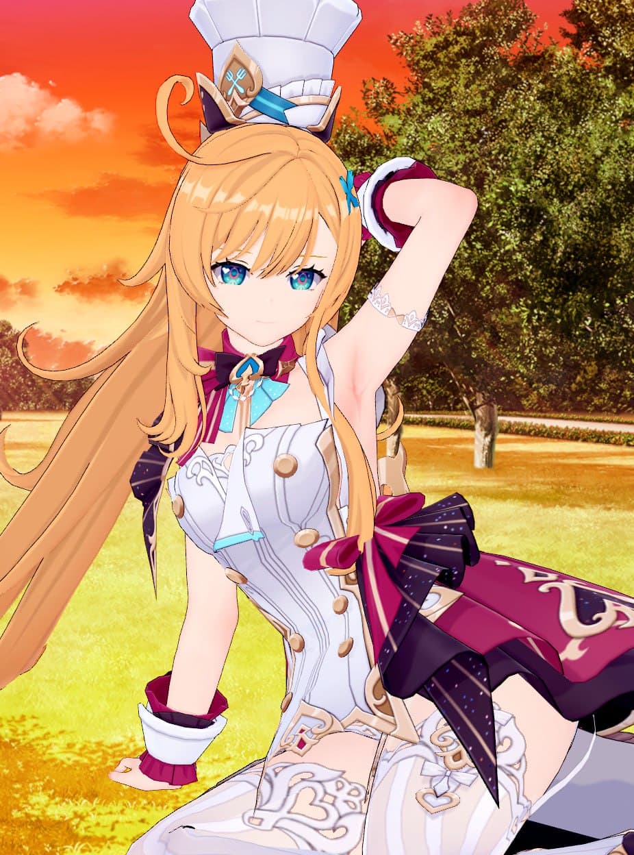 【キャラ配布】エスコフィエ(Escoffier) 爱可菲【無料】