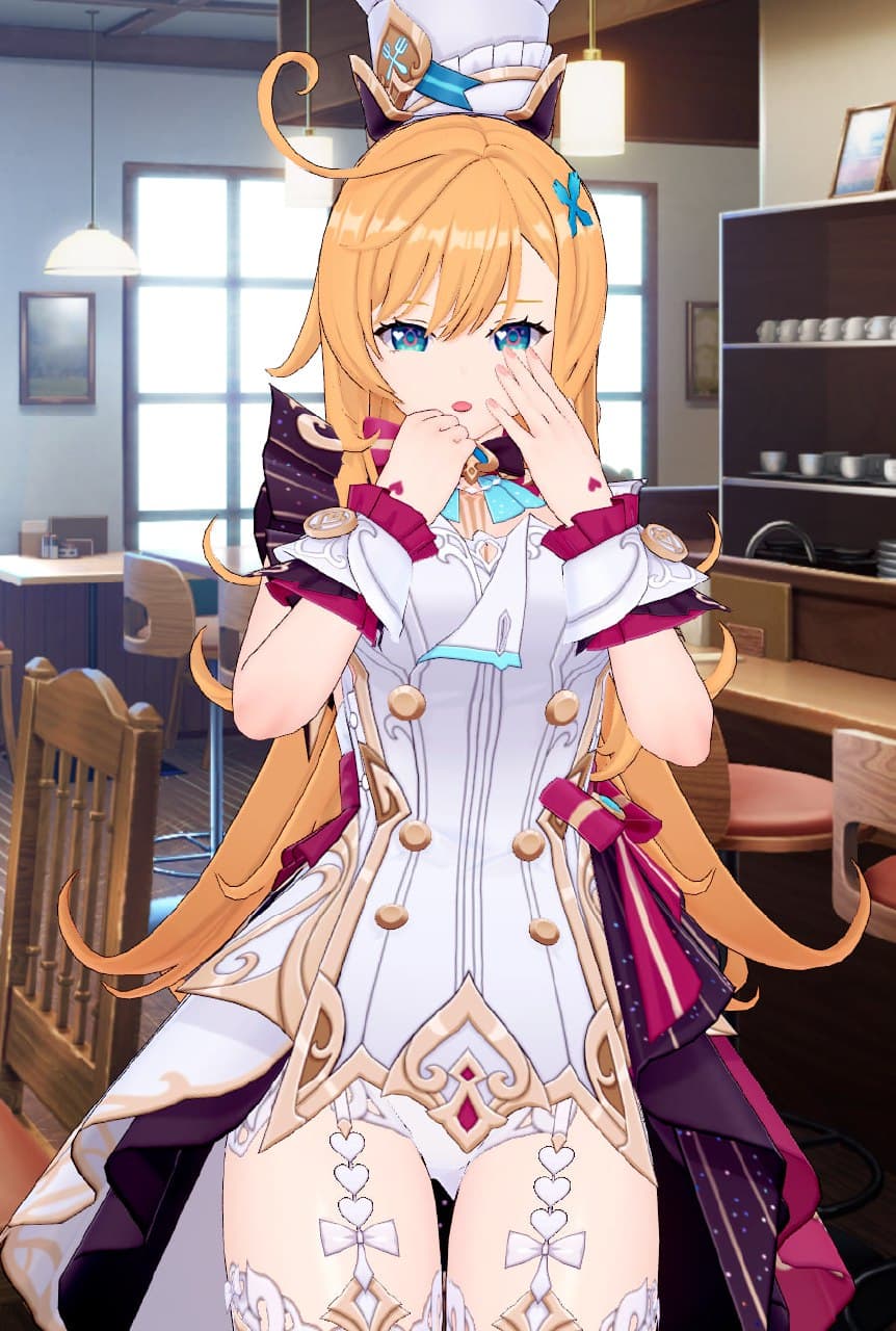 【キャラ配布】エスコフィエ(Escoffier) 爱可菲【無料】