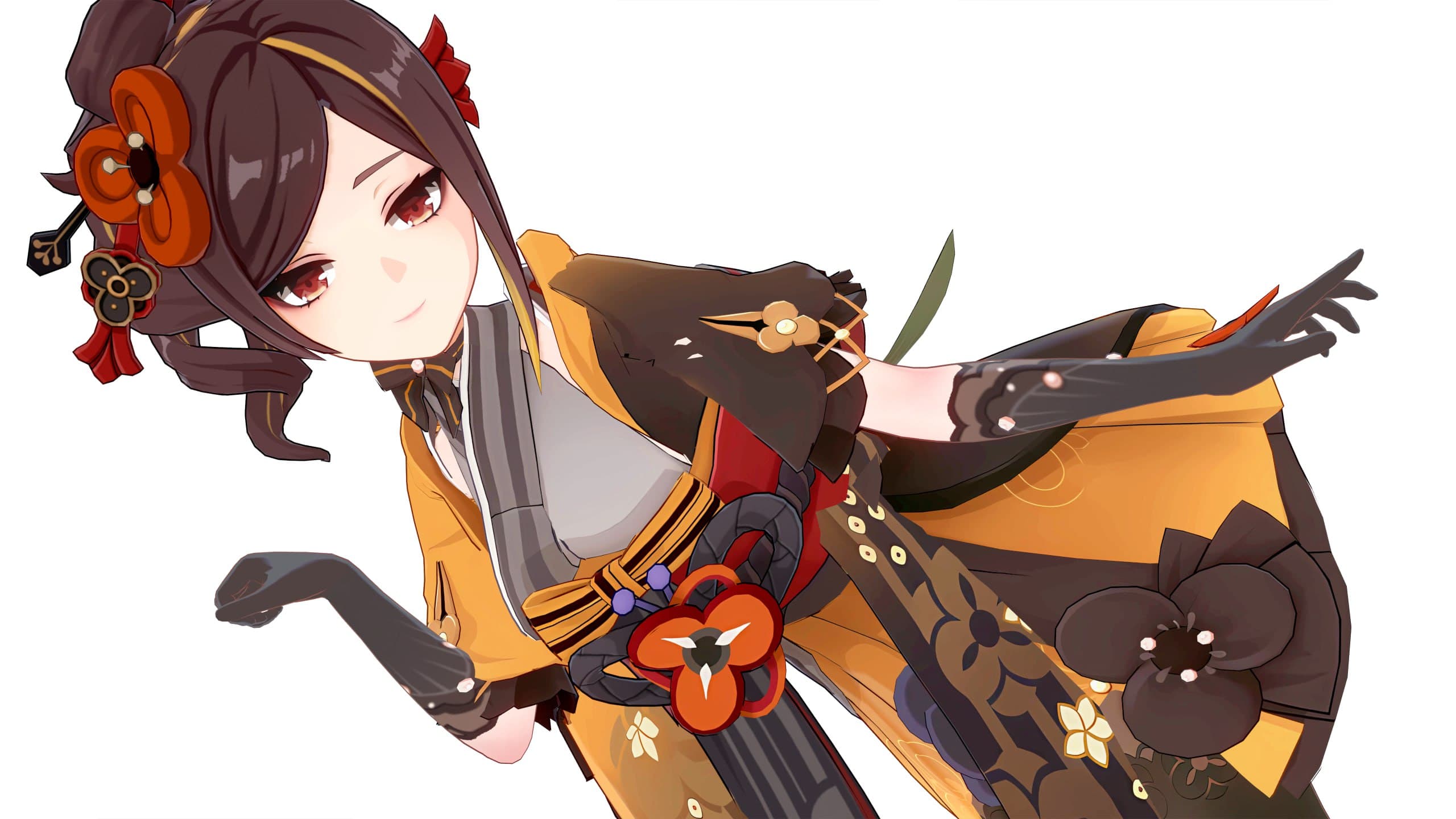 [キャラ配布]原神：千織 HeadMod Ref