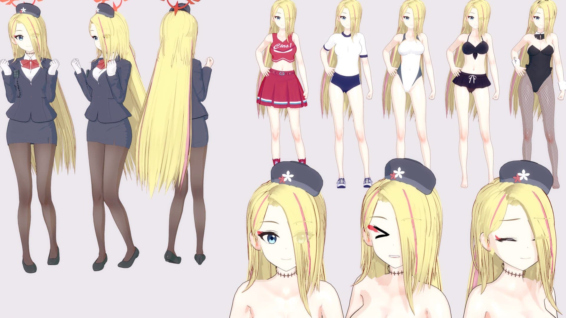 ブルーアーカイブ　フィーナ(ガイド)朝比奈フィーナ  card