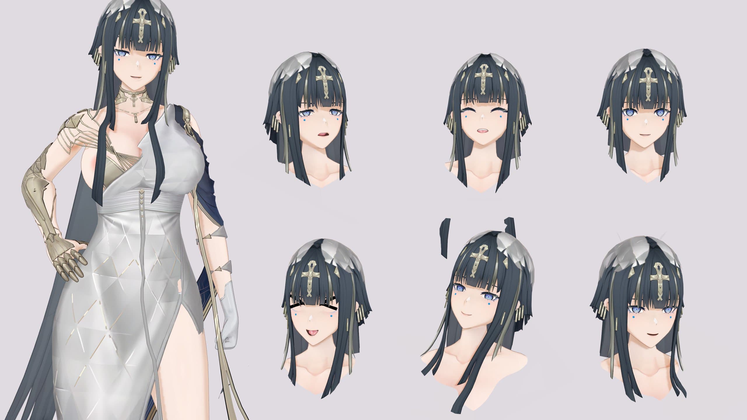 mescor headmod & cloth