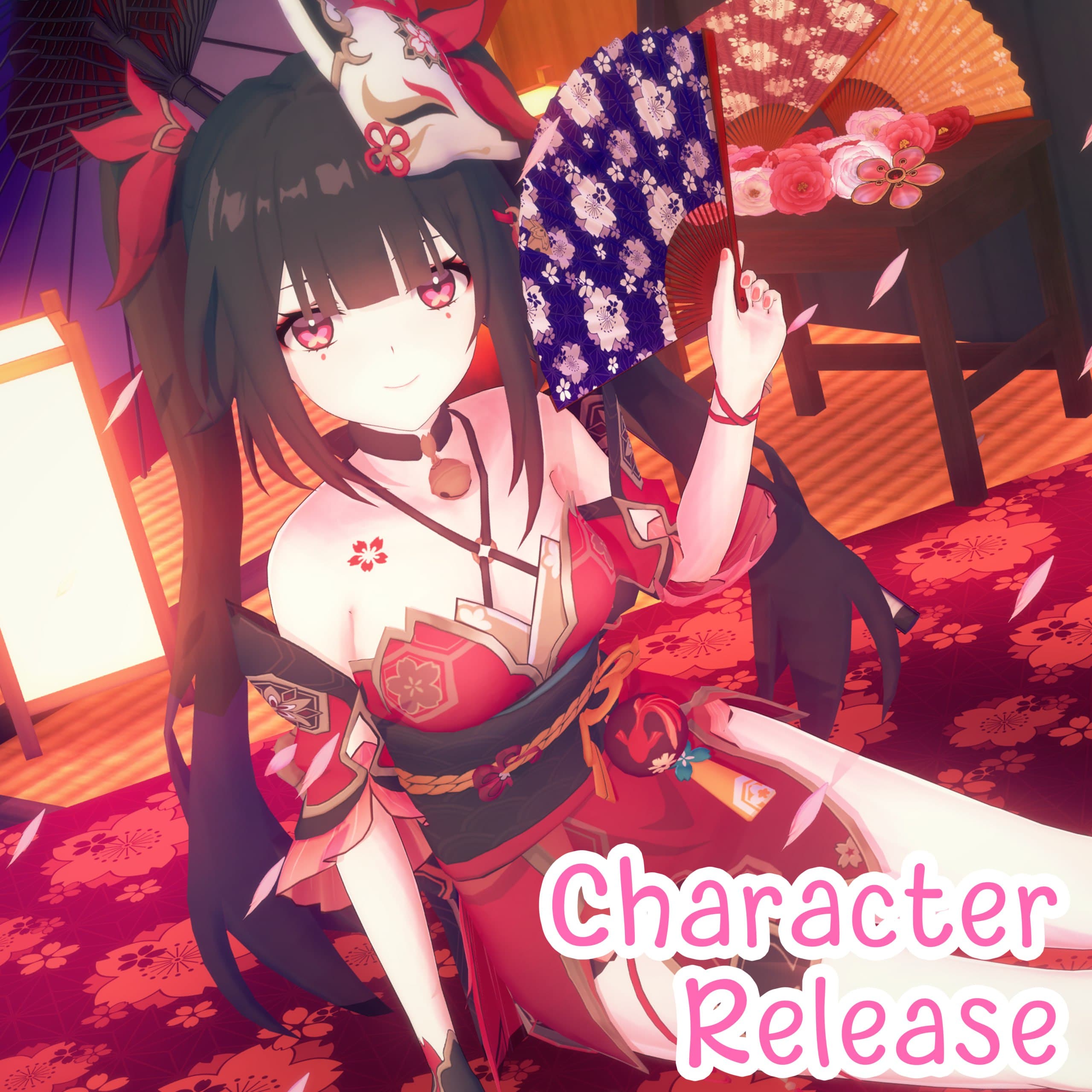 【キャラ配布】🎇 花火 Hanabi Sparkle 🎆