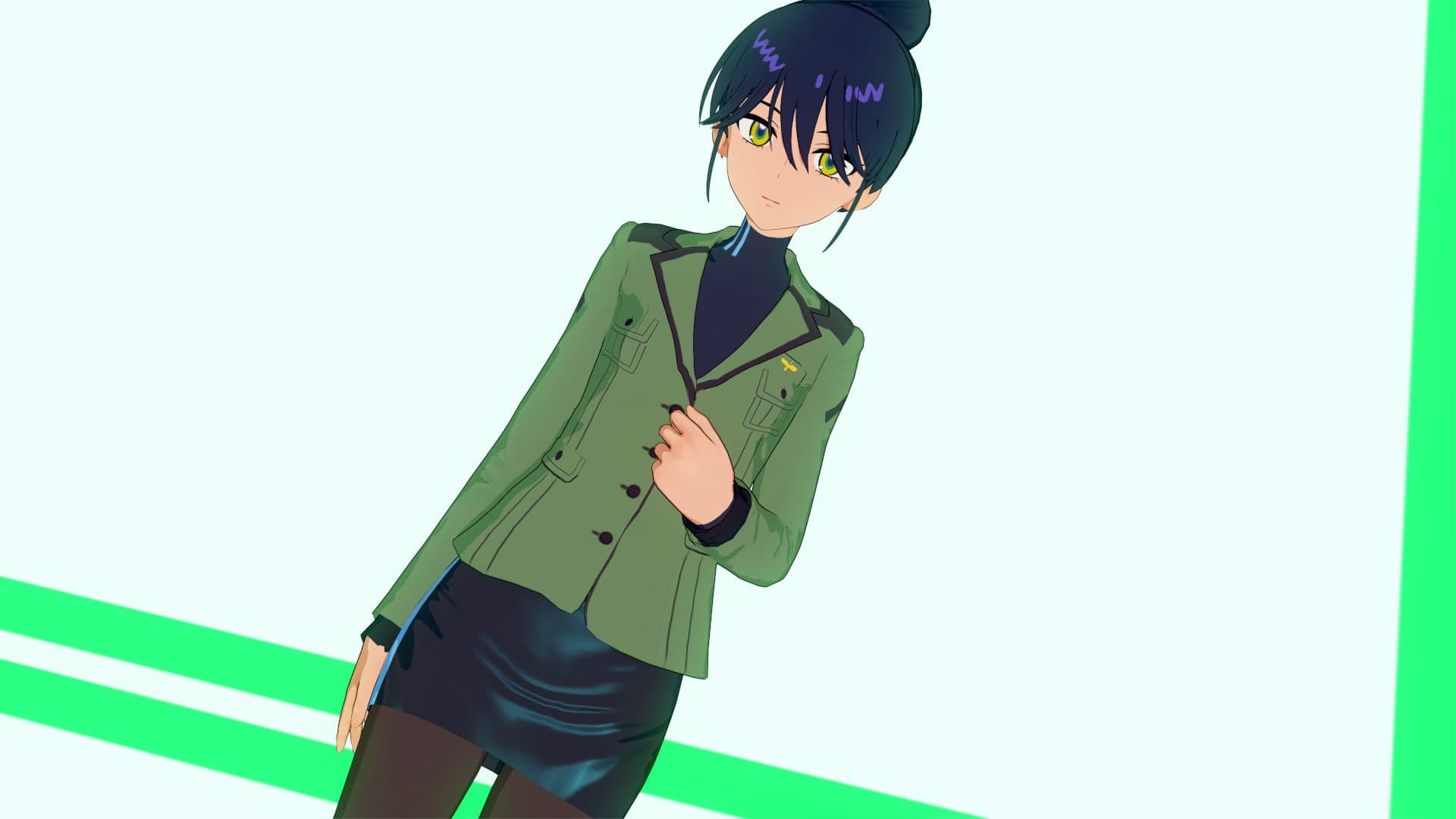 ニャアン ジオン軍服ver card