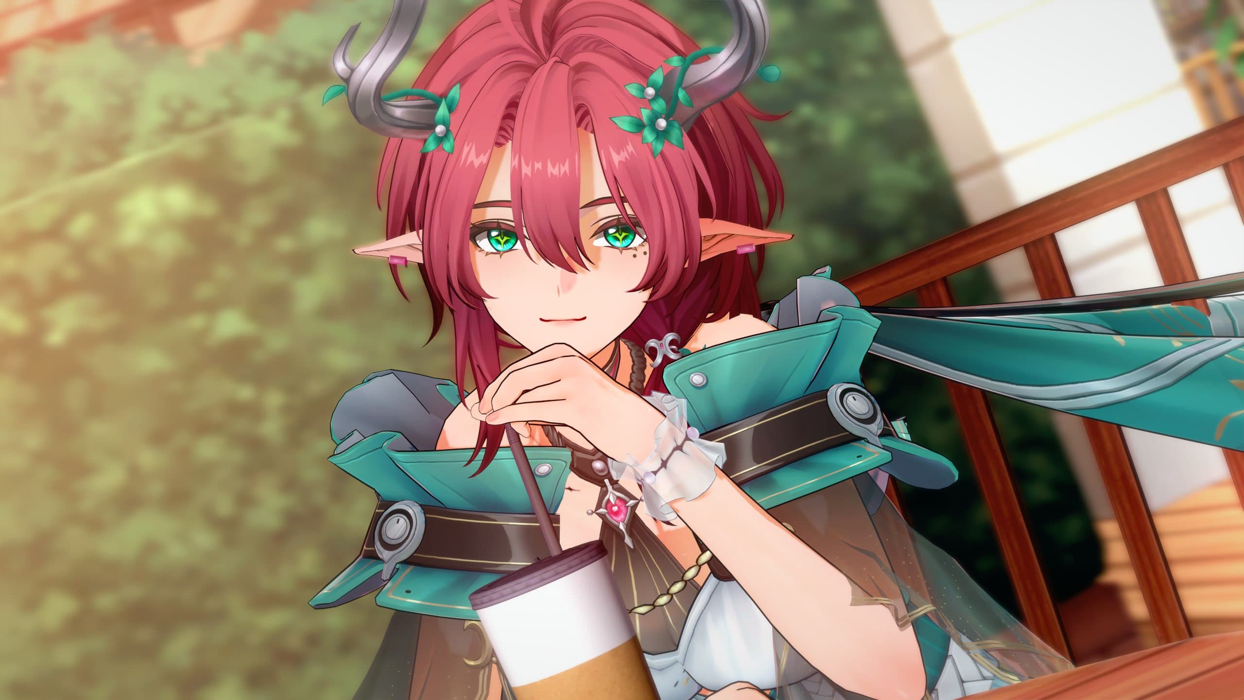 [キャラ配布]鳴潮：シャコンヌ（夏空）HeadMod Ref