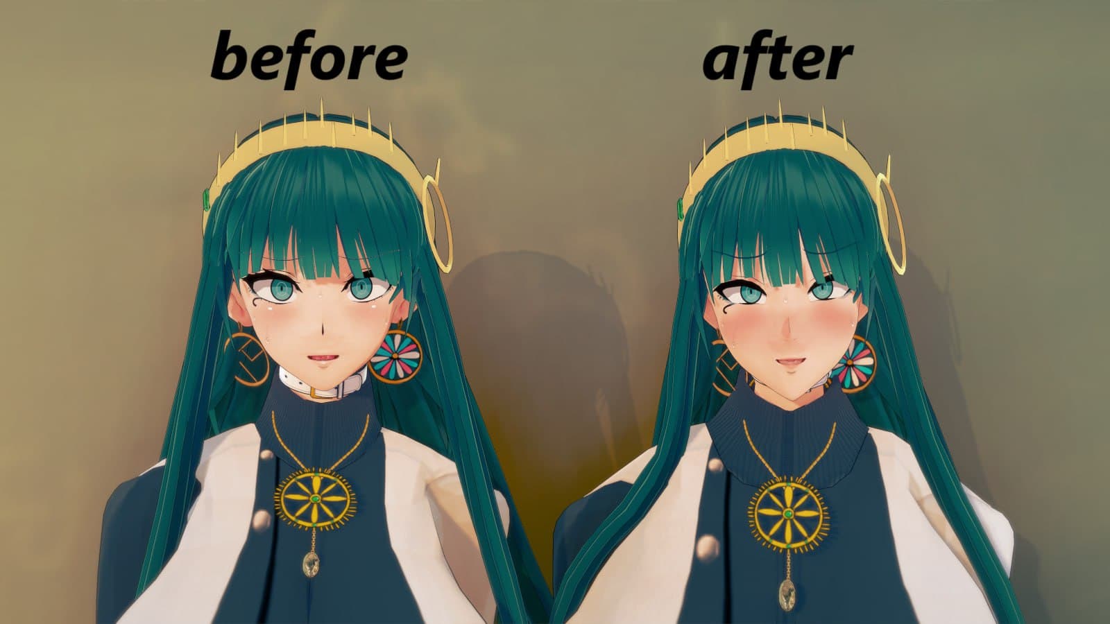 クレオパトラ Before & After