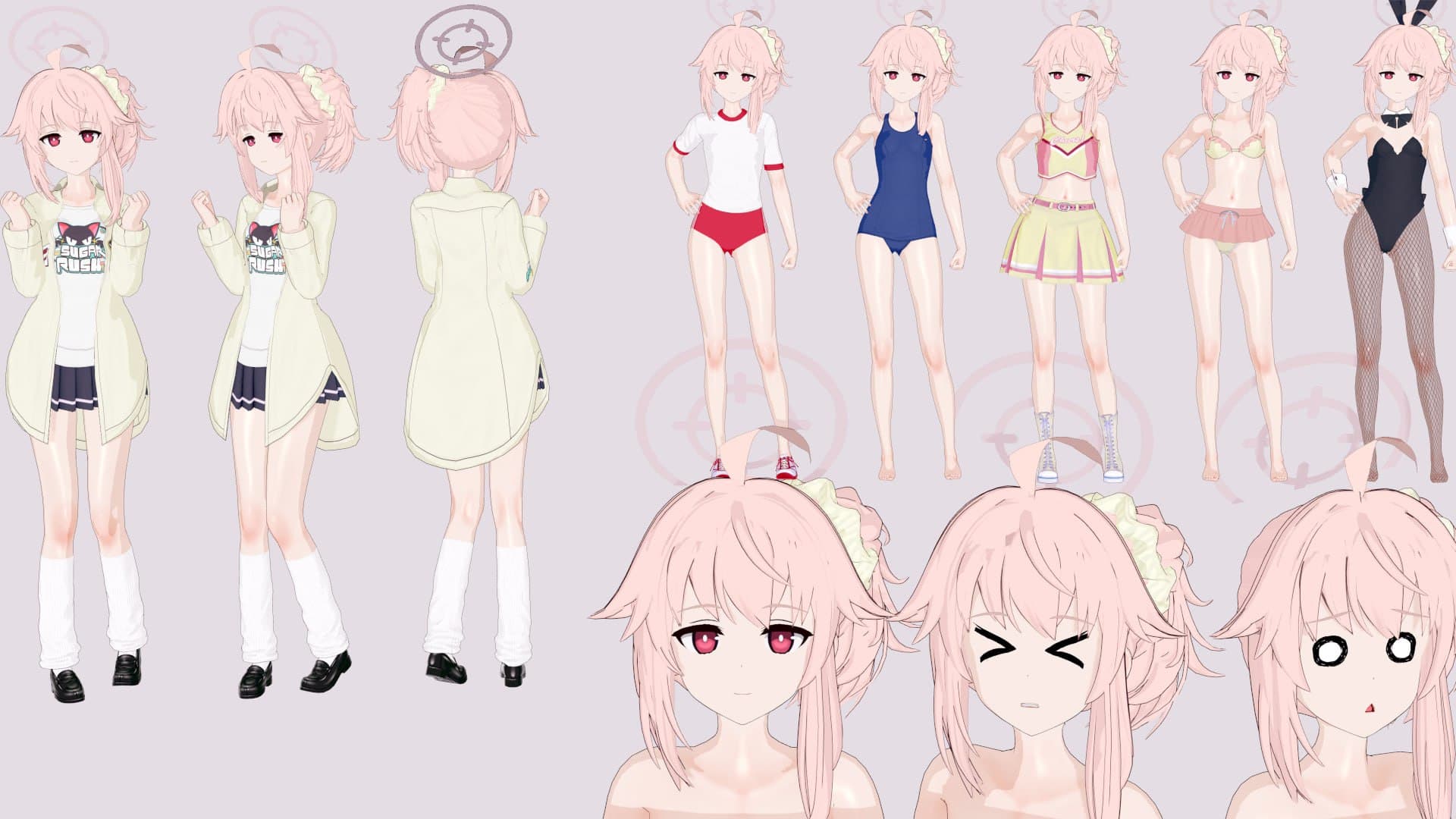 ブルーアーカイブ ナツ(バンド) 柚鳥ナツ card