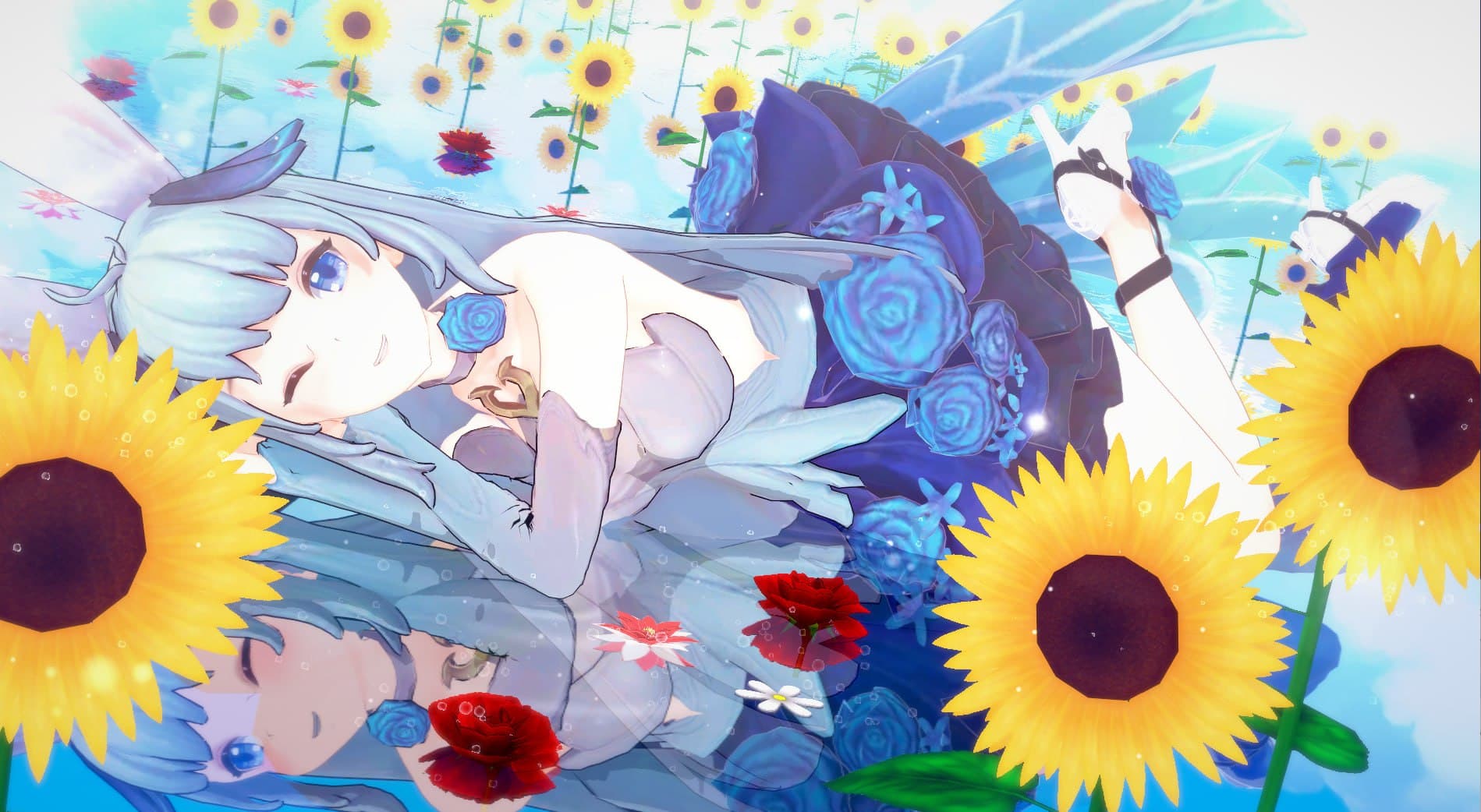 【キャラ配布】王者荣耀-公孙离-花间舞